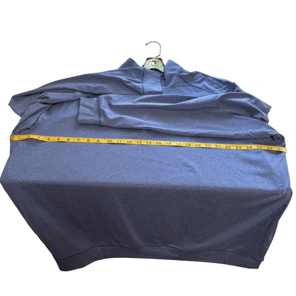 Cutter & Buck Mens XXL Blue 1/4 Zip Pullover CB DryTec 50+ Moisture-Wicking - Picture 8 of 13